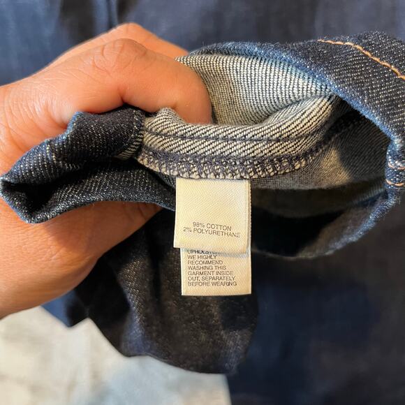 St. John Sz‎ 8 Jeans Jeweled Maltese Cross Pocket Denim Pants Women's - Picture 8 of 8